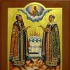 Православные покровители семьи Какая икона покровительница семьи